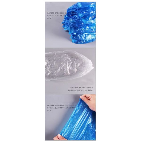 ISO13485 Hospital 0.02mm Plastic Over Sleeves