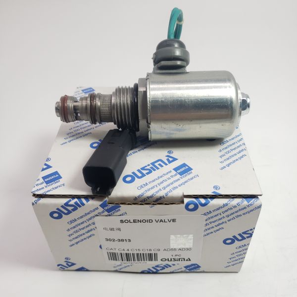 Solenoid Valve 302-3813/3023813 For CAT C4.4 C15 C18 C9 AD55 AD30