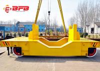 O carro de transferência da concha das rodas Q235 quatro com telecomando do rolamento de SKF opera-se