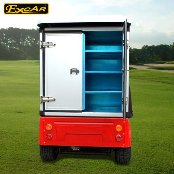 Steel Chassis Waterproof Medical Golf Cart With Light And Horn