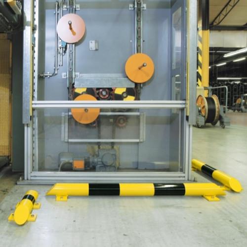 Barras pretas da proteção da colisão de Bull - 86 x 1200mm - amarelo e preto da fábrica da fabricação de metal de China