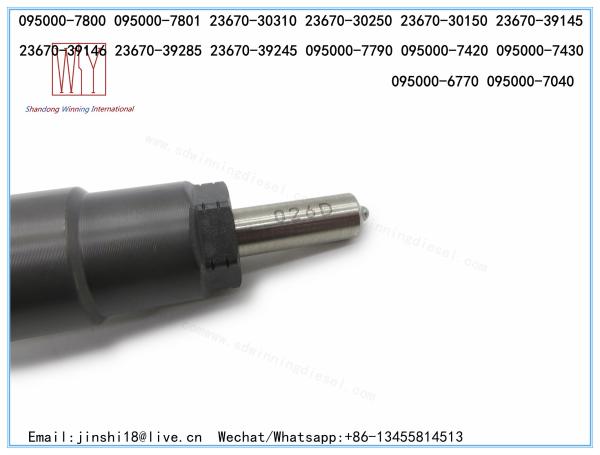 DENSO GENUINE AND BRAND NEW DIESEL FUEL INJECTOR 095000-7800, 095000-7801, 23670-30310, 23670-30250, 23670-30150, 23670-