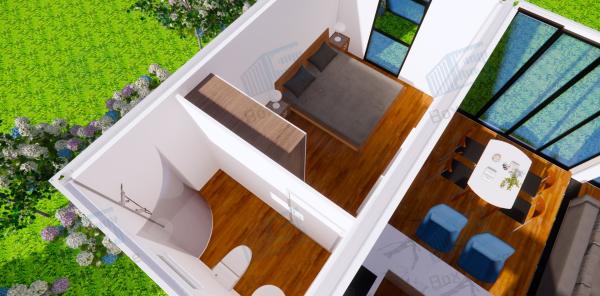 Boxspace Prefabricated Module House Other Prefab Houses Luxury Modular Container Homes Tiny House With Kitchen And Bathroom