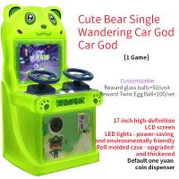 Arcade Race Car Machine Coin Mall Machine Children Wandering Car God Racing Game