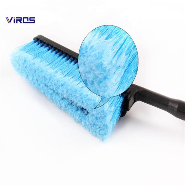 Multifunctional Soft Bristle Car Detailing Brush With Foam Bottle