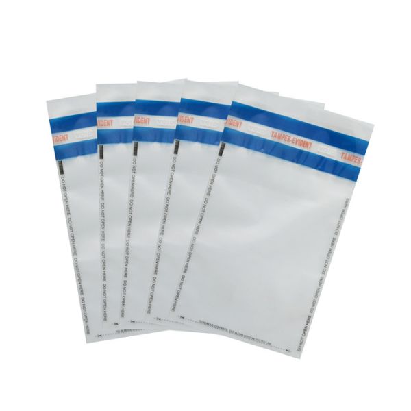 Custom Tamper Proof Evidence Bags Bank Deposit Security  Courier Packaging Bag