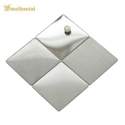 0.55mm Thick 304 Stainless Steel Sheet Brushed Four Feet For Kitchen