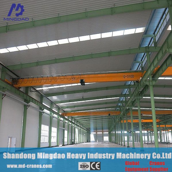 European Type Single Girder Overhead Crane , Europe Standard Overhead Crane