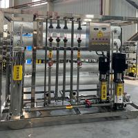 Inspection vidéo en sortie en double étape fournie 4 tonnes machine de dessalement d'eau par osmose inverse
