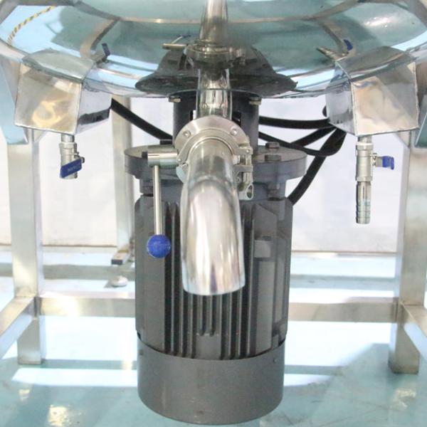 Tanque mezclador emulsionante homogeneizador de ungüento cosmético grande con calefacción