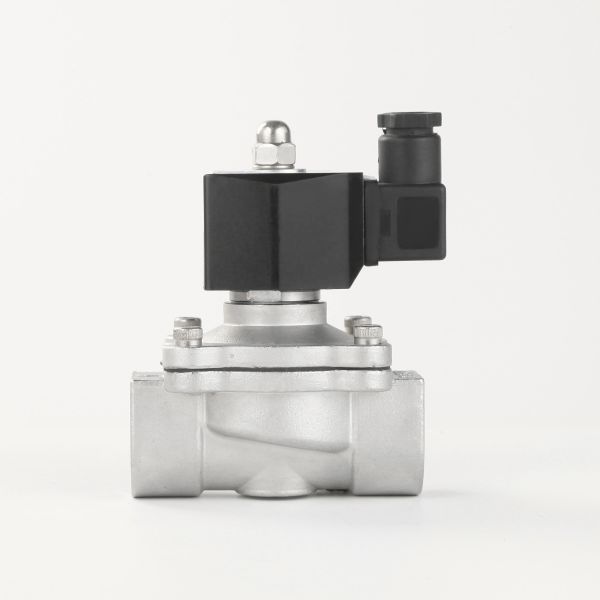 Etrany Control 2Way 1/2 Inch Air Water DC24V Stainless Steel Material Solenoid Valve