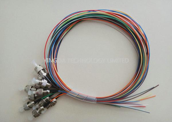 SC/de SC/PC do UPC trança da fibra óptica de Bunchiness do núcleo multi, fácil instalar