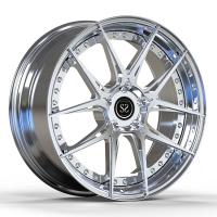 O ajustamento do carro forjou a liga 2-PC de alumínio orlara para Mercedes EQS 5x112