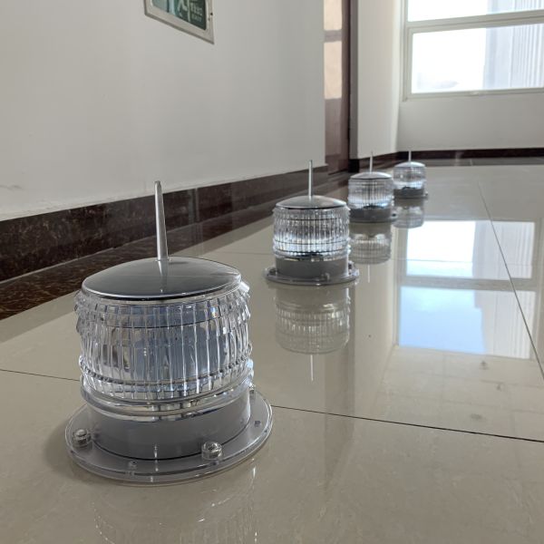 Road Safety Solar Led Boat Navigation Light Solar Marine Navigation Warning Light Beacon Light