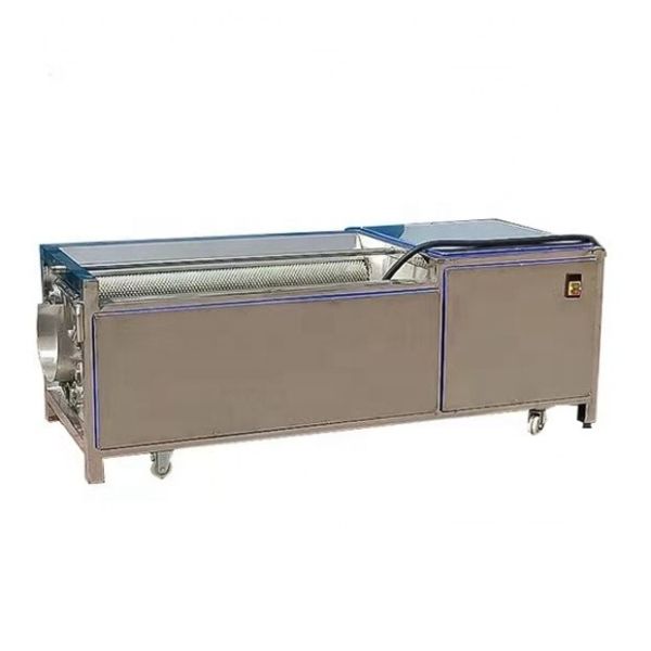 Maquina Lavadora De Fruta Ginger Potato Small Brush Cassava Wash and Peel Machine India
