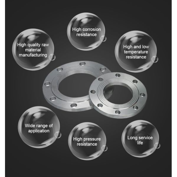 Asme ASTM A572 Grade 50 Wide 8 Inch Blind Flange