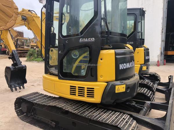 PC55MR-2 PC56 PC35mr PC40mr PC78us Digger Used Komatsu Excavator PC55 Mini 5 Ton