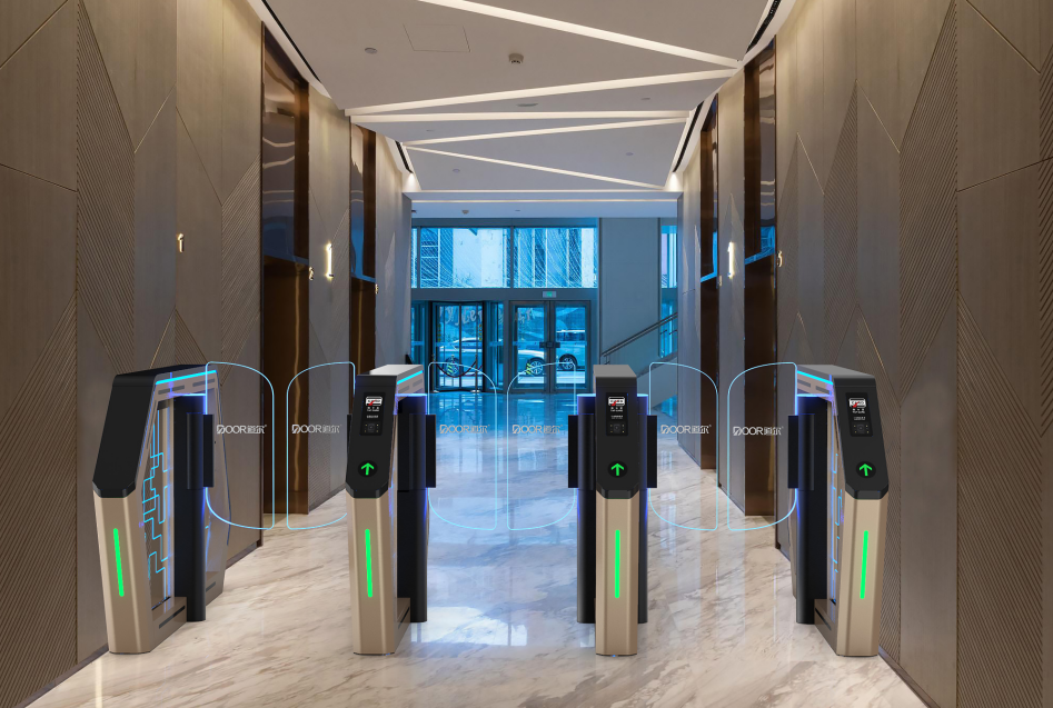 MCBF Servo Motor Speed Turnstile Gate 10 Million Time Access Control Turnstile