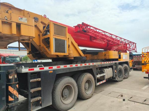 2021 Sany STC800E5 Used Crane 50m Main Arm 17.5m Jib Length 80t Capacity 20t Counterweight in Excellent Working Condition
