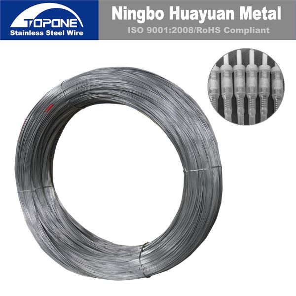 304 0.05mm Fine Stainless Steel Wire Soap Coated Wire Coil