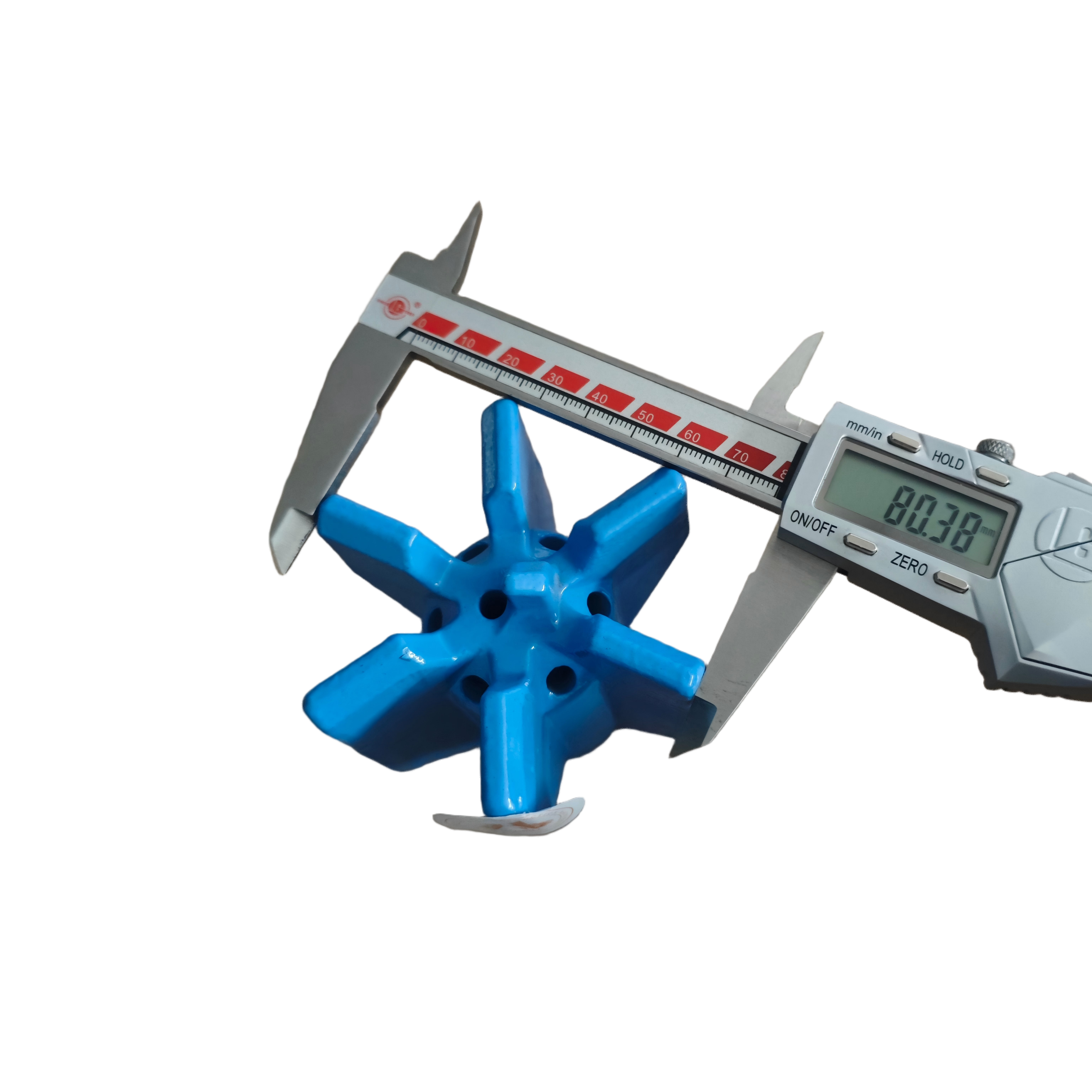 TMT Miller Drill Bit 80mm R32 Shank Solid Steel Drill Bit for Blast Furnace Tapping