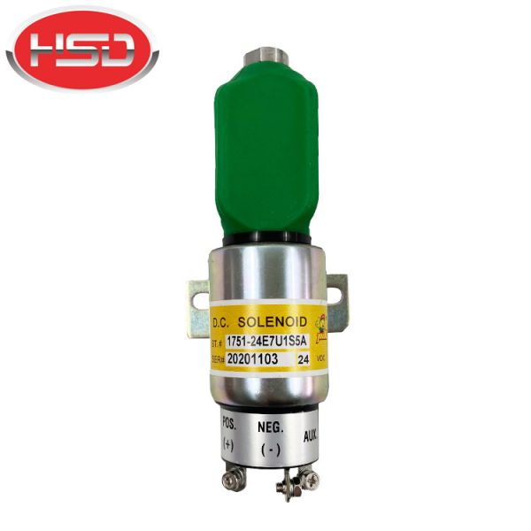 Электрические части 24volt экскаватора 1751-24E7U1S5A 3864274 отключили клапан соленоида стопа для Cummins