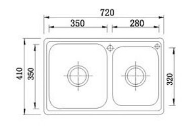 Раковина нержавеющей стали шара двойника Ундермоунт коммерчески с точильщиком кухни