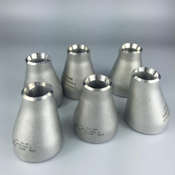 ASTM A860 SCH80  Stainless Steel Concentric Reducer 24  X 12 Rustproof