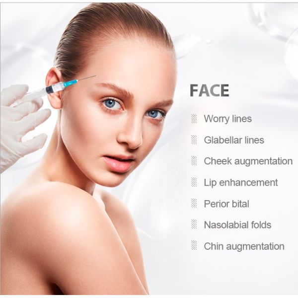 Room Temperature Preserved Transparent Hyaluronic Acid Filler Injections For Hypodermic Layers