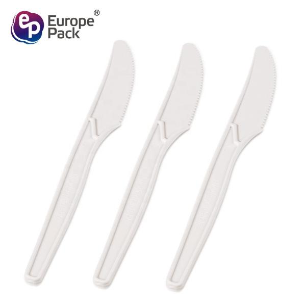 Eco friendly starch plastic tableware degradable cutter cake knife