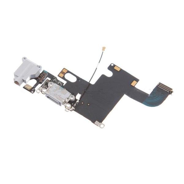 For OEM Apple iPhone 6 Charging Port Flex Cable Ribbon Replacement - Light Gray