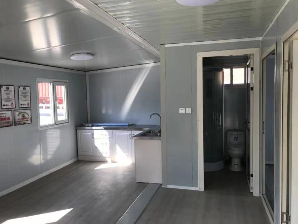 20Ft navegação estrutura de madeira aço casa de contentores de luxo para aço leve