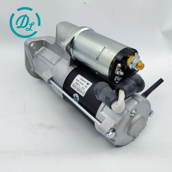 Motor de arranque de excavadora ISUZU 4HF1 24V 4KW CR Rotación