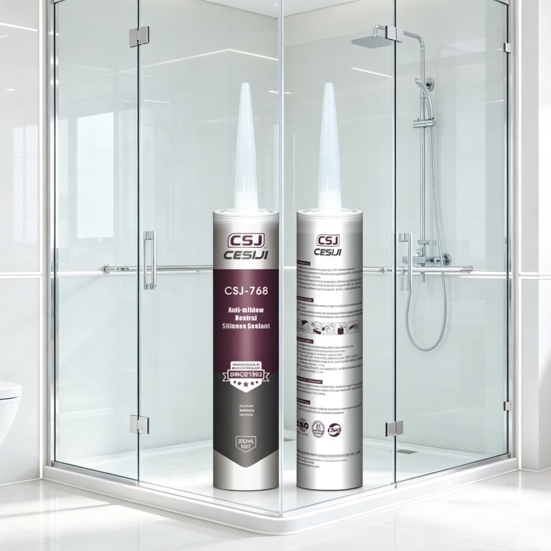 Mildew Resistant Silicone Sealant - Withstand Moisture Exposure, No Yellowing