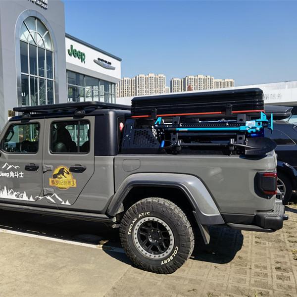 Easy to Install Black Powder Coated Cargo Rack Roll Bar for 2005-2009 Pick Up Bed 4x4 Accessories