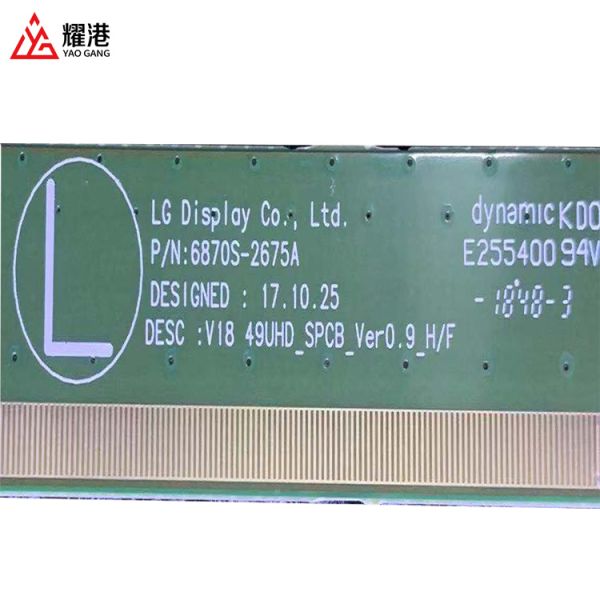 LC490DGJ-SLA1 LG LCD Panel 3840*2160 49 Inch For LG Tv Spare Part