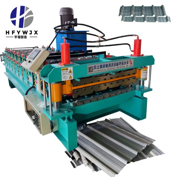 300H Steel Frame Double Layer Roll Forming Machine for 840/900 Roof & Wall Panels