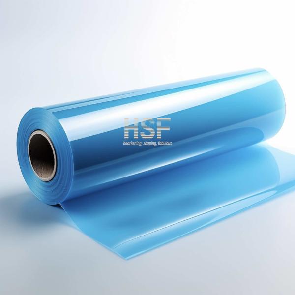 RoHS Blue Polyethylene Terephthalate Fluorosilicone Coated Release Film
