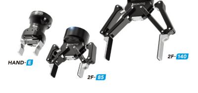 Electric Robot Gripper Claw Load 5kg Clamping Force 20-185N Robot Arm Hand-E Two Finger