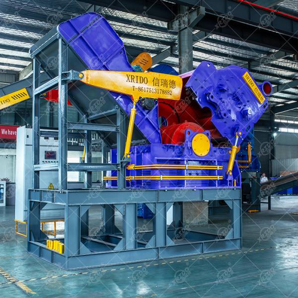 Scrap Mixed Metal Pre Crusher Metal Recycling Crusher Machine Scrap Steel Crusher Plant