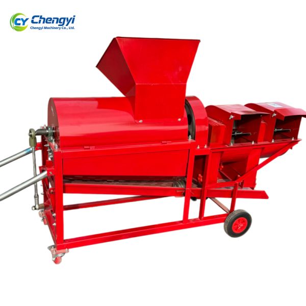 High Efficiency Chestnut Sheller 220v Nut Peeling Separator Multi Crop Processing