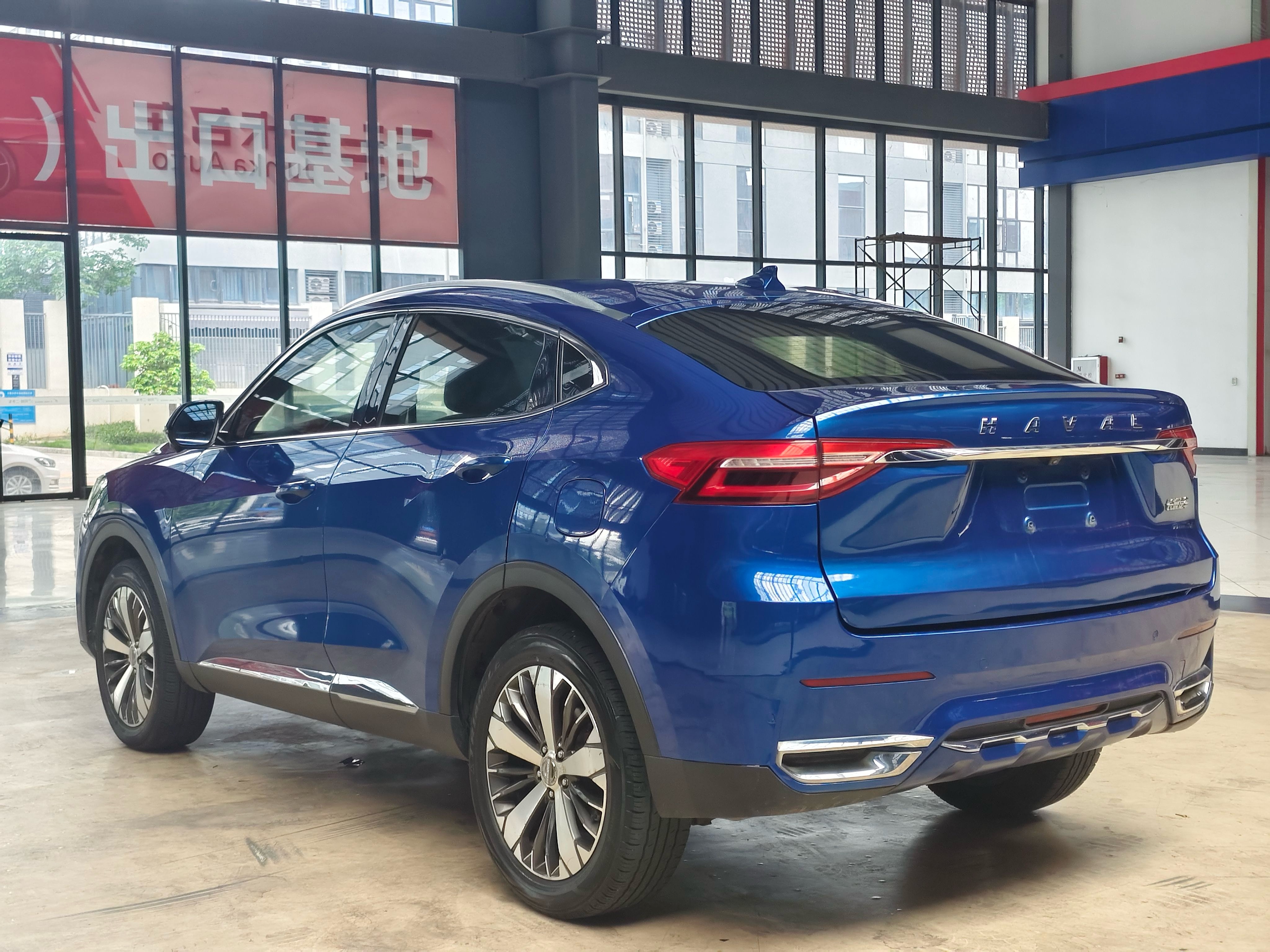 Gasoline 7DCT Haval Used Car 2021 Haval F7x 1.5T 2WD Coupe SUV 169Ps Turbocharged
