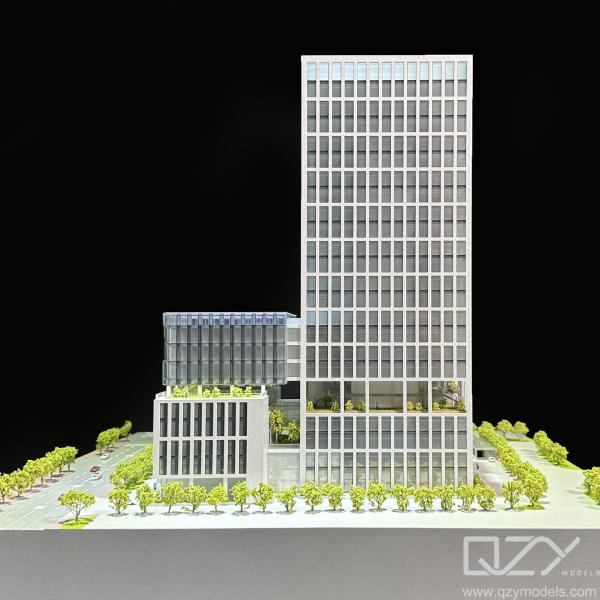 Edificio arquitectónico Maqueta modelo HSA 1/300 Edificios a medida