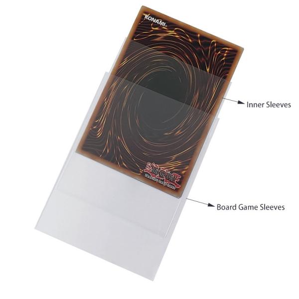 Wholesale Transparent Card Sleeve 46x71mm Mini European Prime Board Game Sleeves