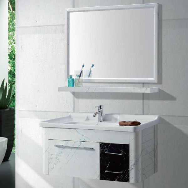 Modern Alunimun Bathroom Vanity/ all aluminum bathroom cabinet/Mirror Cabinet /DB-8153  800X450mm