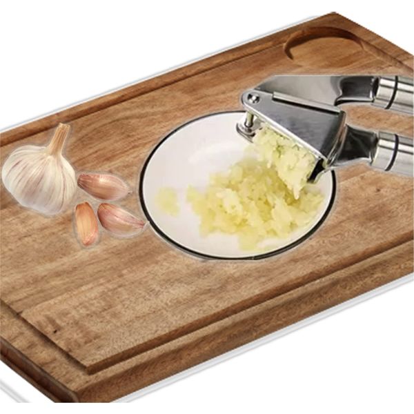 Garlic Masher Vegetable Pepper Ginger Squeezer Handheld Crushing Tool Kitchen Accessories