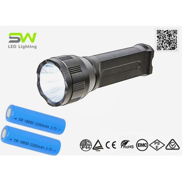 High Bright 1000m Long Range Torch Light Rechargeable By USB Magnetic Cable