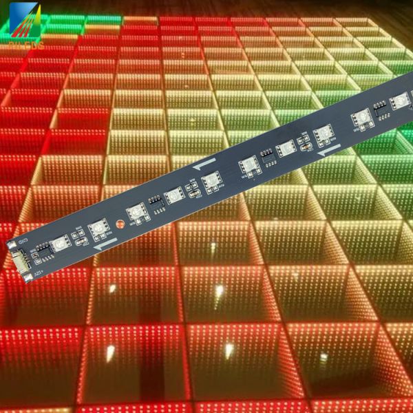 Мощный 5W / PCS RGB LED-карточка освещает танцевальный пол для сцены