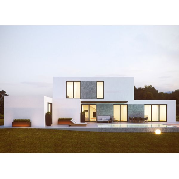 Light Steel Frame Prefabricated House Built | AS/NS Villa Panelized House Kits