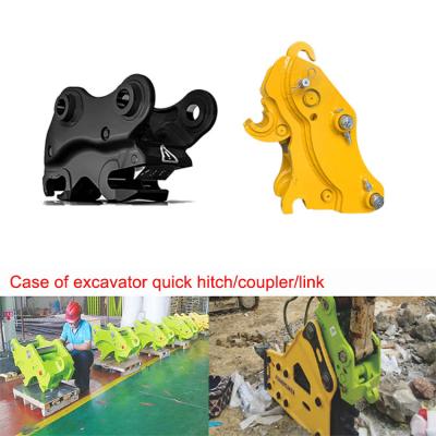 45 Ton Excavator Hydraulic Quick Hitch With Pins CE certified